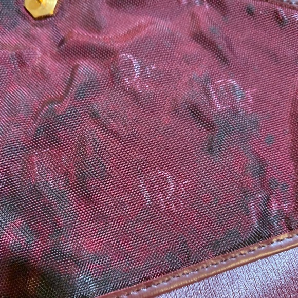 VINTAGE DIOR ENVELOPE CONVERTED INTO A CHAIN SHOULDER PURSE - Picture 10 of 11